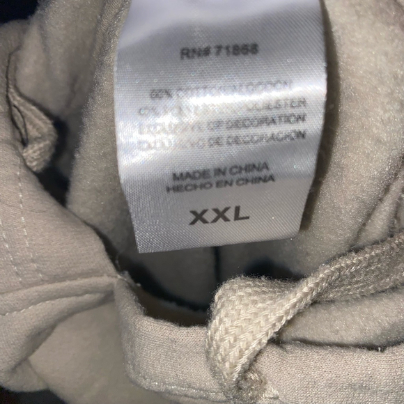 Disney Mickey Mouse Hoodie XXL Beige - Picture 5 of 5